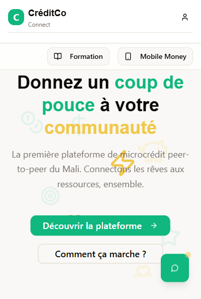 Micro Sebenw crowdfunding platform mobile donation flow